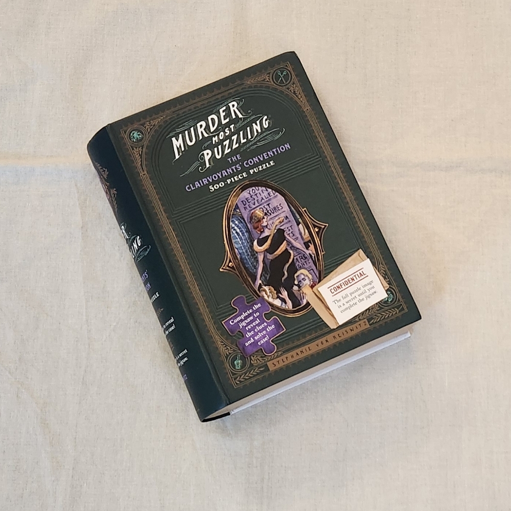 Murder Most Puzzling: Murder Mystery Jigsaw Puzzle, Clairvoyants' Convention